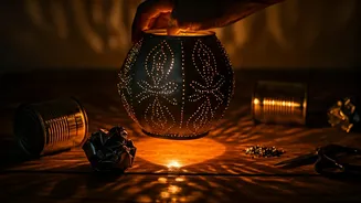Crafting African-Inspired Lanterns from Recycled Tin Cans: A Sustainable Artistry Guide