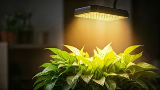 Keep Indoor Plants Thriving Through Gloomy Afternoons Via Lighting