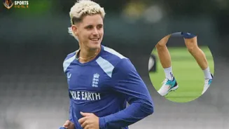 Jacob Bethell spotted wearing Virat Kohli’s One8 brand shoes