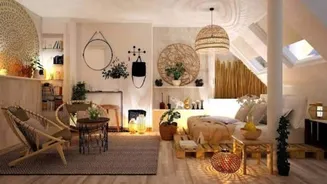 Silk and bamboo: A combo for peaceful spaces
