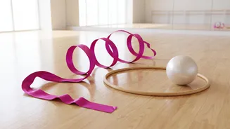 Rhythmic Gymnastics Offers a Low-Contact Exercise With Creative Expression