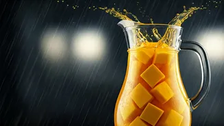 Make Instagram Worthy Monsoon Drinks With Mango Cubes