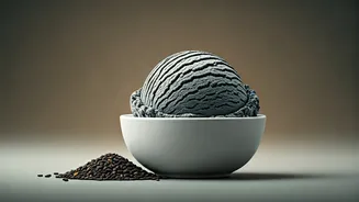 India Is Obsessing Over Velvety Earthy Black Sesame Ice Cream