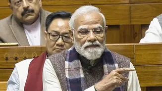 Lok Sabha Vande Mataram debate: Congress diluted national song for ‘appeasement politics’, says PM Modi
