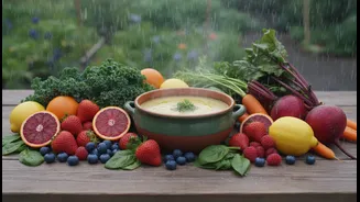 Rainy Weather Calls For Smarter Food Choices, Not Just Comfort Foods