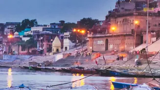 Varanasi Ghats Face Rising Waters As Ganga Crosses Warning Mark