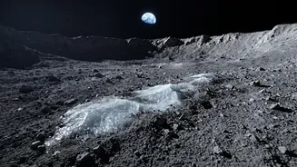 How Infrared Scans Of Lunar Water Ice Assist Engineers Planning Moon Colony Infrastructure