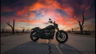 Denim Black Deadwood Brings Solo-Seat Simplicity To Harley's 2026 Cruiser Range