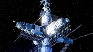 Private space stations rely on inflatable modules for low gravity research operations