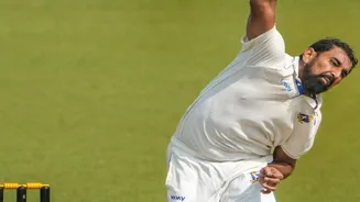 Ranji Trophy: Shami takes 3 wickets in 4 balls!
