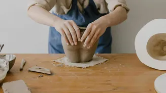 How playing with clay can help reduce anxiety