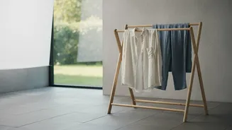Wet Clothes Can Keep Small Homes Damp for Longer