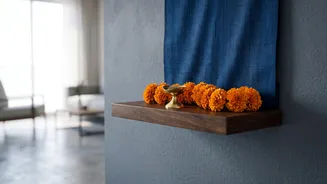The Compact Navratri Corner Is A Practical Fit For Busy Urban Indian Households