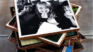 5 easy hacks to make photo coasters at home