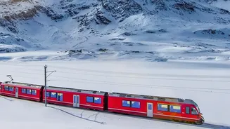 The Kashmir Valley Rail Link Adds Alpine Views to India's Scenic Railway Map