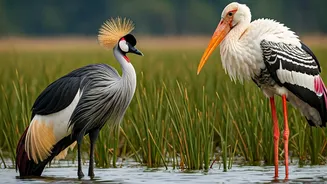Graceful Giants: Unraveling the Differences Between Cranes and Storks