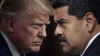 Trump says Maduro 'flown out' of Venezuela after US conducted 'large scale' attack against country