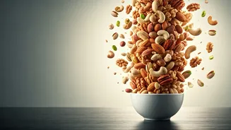 Add nuts to avoid quick meal energy crash