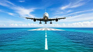 World's Most Stunning Airport Landings: Where the Runway Meets the Ocean!