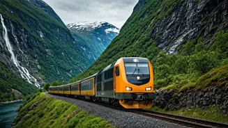 This Train Ride Brings Fjord-Level Main Character Energy