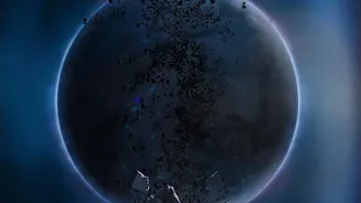Why Tidal Forces Tear Apart Moons That Drift Too Close To Large Planetary Gravities