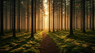 Experience Complete Silent Forest Bathing In Pristine Almora Pine Woods