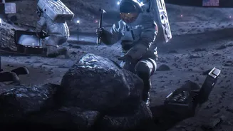 Flexible Artemis suits allow NASA astronauts to move easily across uneven moon terrain