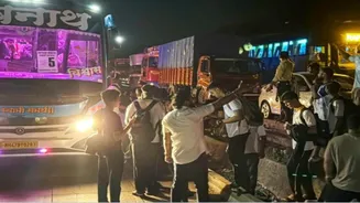 Highway Jam Blocks Mumbai-Ahmedabad for Days