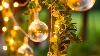 How To Achieve An Instagram-Worthy Festive Balcony Aesthetic Using Simple Fairy Light Hacks Today