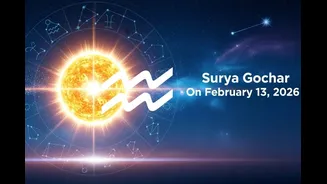 Sun Transit In Aquarius On February 13, 2026: These 5 Zodiac Signs May Benefit Most