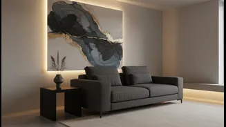 How standard metro apartments get a luxury feel using damage-free ambient light mounting