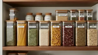 Airtight containers dry shelves and regular cleaning help prevent pantry pests Connects Directly To Moisture crumbs and forgotten packets attract i...