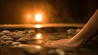 Hot Water Foot Soak Can Relieve Tired Legs