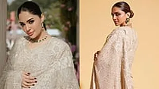 Pakistani Politician Maryam Nawaz's Daughter Mahnoor Safdar Recreates Deepika Padukone's Silver Saree Look For Junaid Safdar's Wedding Reception
