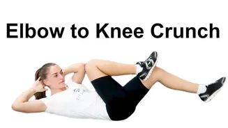 Why elbow-to-knee crunches should be your go-to cardio workout