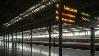 Chennai Railway Station Shuffle: Egmore Changes & Tambaram/Beach Departures