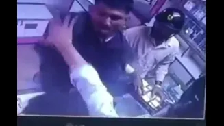 Caught On Camera: Armed Assailants Rob Jewellery Store Near Bengaluru At Gunpoint
