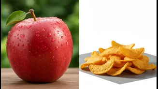 How baked chips alter palate sensitivity making fresh natural food taste bland