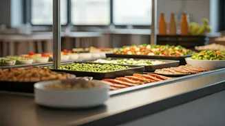 Office Cafeteria Choices Need A Rain Check