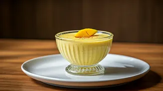 Indian Food Bloggers Love Kesar Mango Coconut Milk Pudding