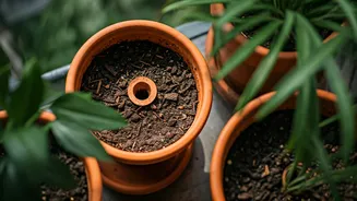 July Gardens Need Clean Drains And Dry Trays