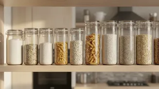 Airtight containers dry shelves and regular cleaning help prevent pantry pests Works Best As A Story About Moisture crumbs and forgotten packets at...