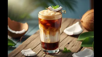 Looking For A New Summer Drink? Try The Internet’s Latest Obsession—Coconut Coffee