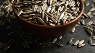Sunflower Seeds At Breakfast Contain Vitamin E And Other Nutrients