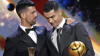 Sports crossover! Cristiano Ronaldo hails Novak Djokovic for his 'longevity'