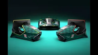 Por R$ 407 mil, Aston Martin te permite jogar videogame ‘dentro’ de um carro de Le Mans