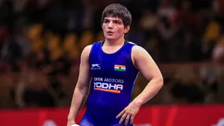 Manisha Bhanwala wins wrestling gold