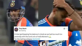 Terrible batting collapse: Fans react after India loses half their side in 8th over in 2nd T20I vs Australia at MCG