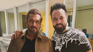 Salman Khan Shares Playful Moment With Bodyguard Shera At Arbaaz-Sshura's Anniversary Bash - WATCH