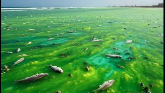 A Toxic Algal Bloom Caused Major Marine Losses over a Vast Area: What It Means for Fisheries, Beach and Tourism Planners